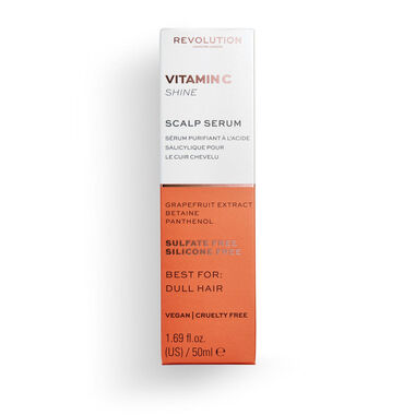 faces vitamin c shine scalp serum for dull hair
