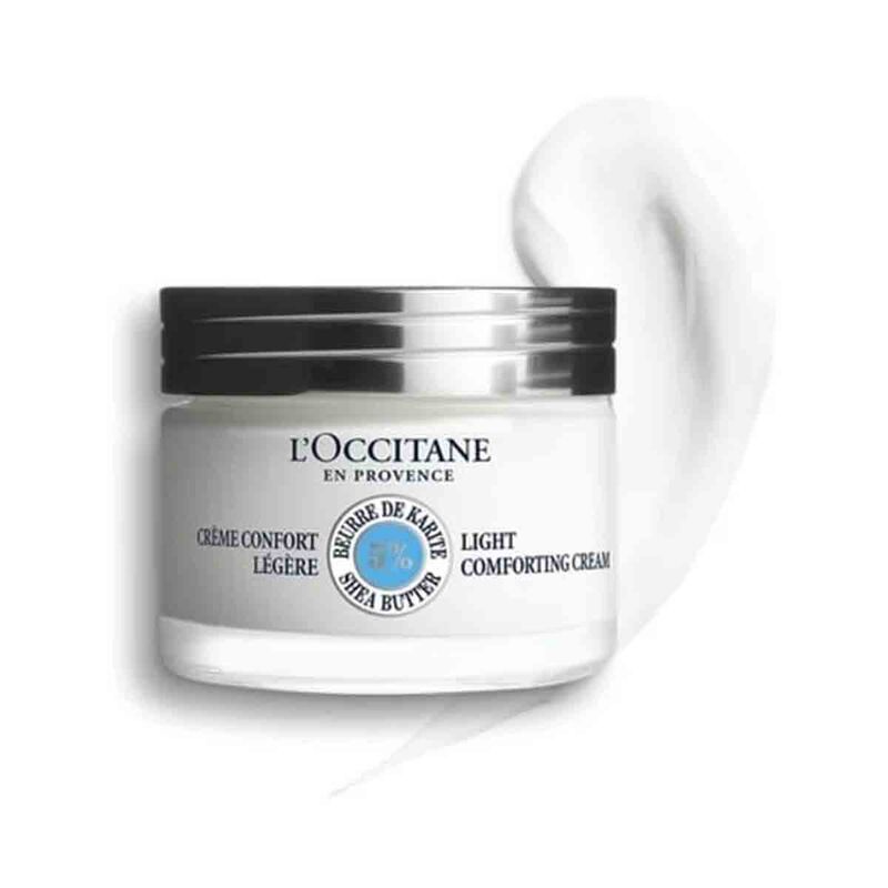 لوكسيتان كريم الوجه المهدئ والخفيف من زبدة الشيا