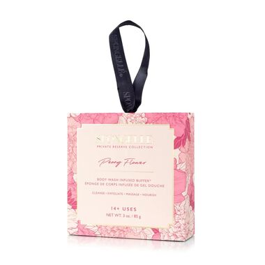 Private Reserve Peony Flower Body Wash Infused Buffer (14+uses) faces private reserve peony flower body wash infused buffer 14 uses