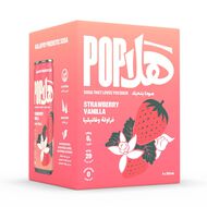 faces prebiotic soda strawberry vanilla 4 pack