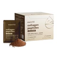 Chocolate Collagen Peptides 15 Sachets faces chocolate collagen peptides 15 sachets