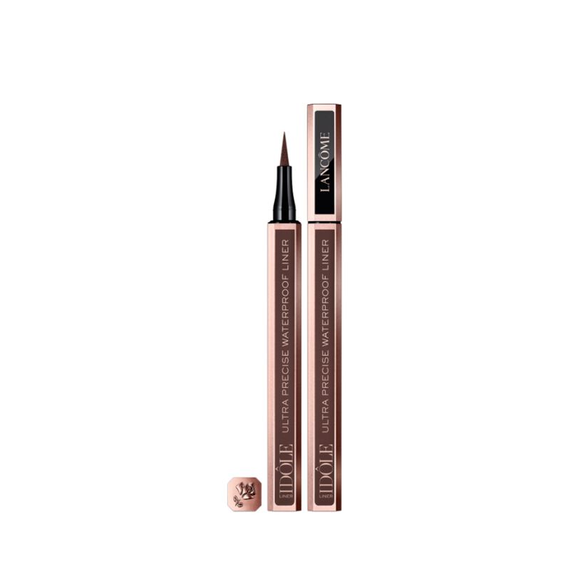 لانكوم le 8 hypnose tesla mascara 01 + liner idole brown + idole aura 25ml + pouch