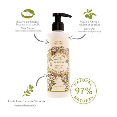 faces essentials verbena body lotion