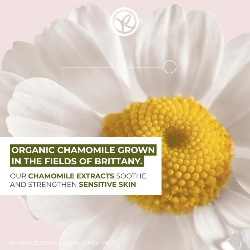 yves rocher 1 في 1 حليب مهدئ يعمل على إزالة المكياج وتوحيد لونه بالكاموميل النقي