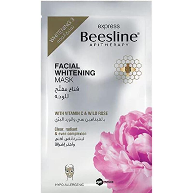beesline facial whitening mask