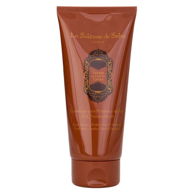 la sultane de saba amber vanilla patchouli silk protein