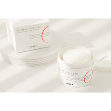 faces one step original clear pad