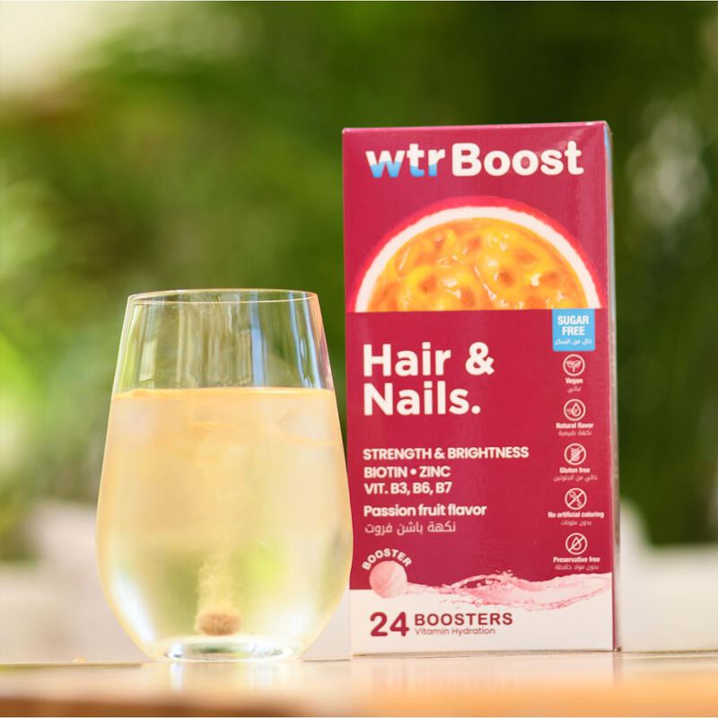 wtrboost hair & nails boosters