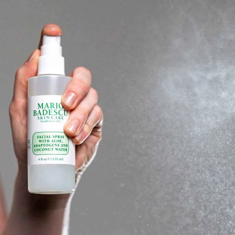 ماريو باديسكو facial spray with aloe, adaptogens and coconut