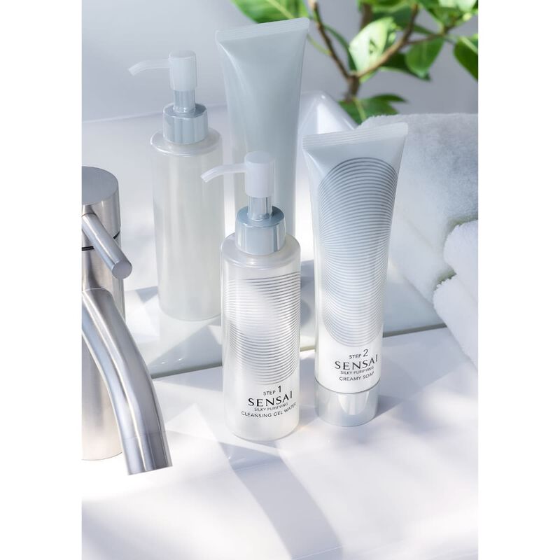 sensai silky purifying creamy soap