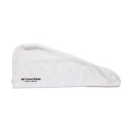faces 2pk plain microfibre hair wraps black white