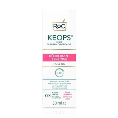 faces keops deodorant roll on sensitive 30ml