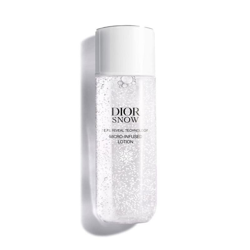 dior snow microinfused lotion