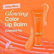 faces summer fig glowing color lip balm nourishing  shining  moisturizing
