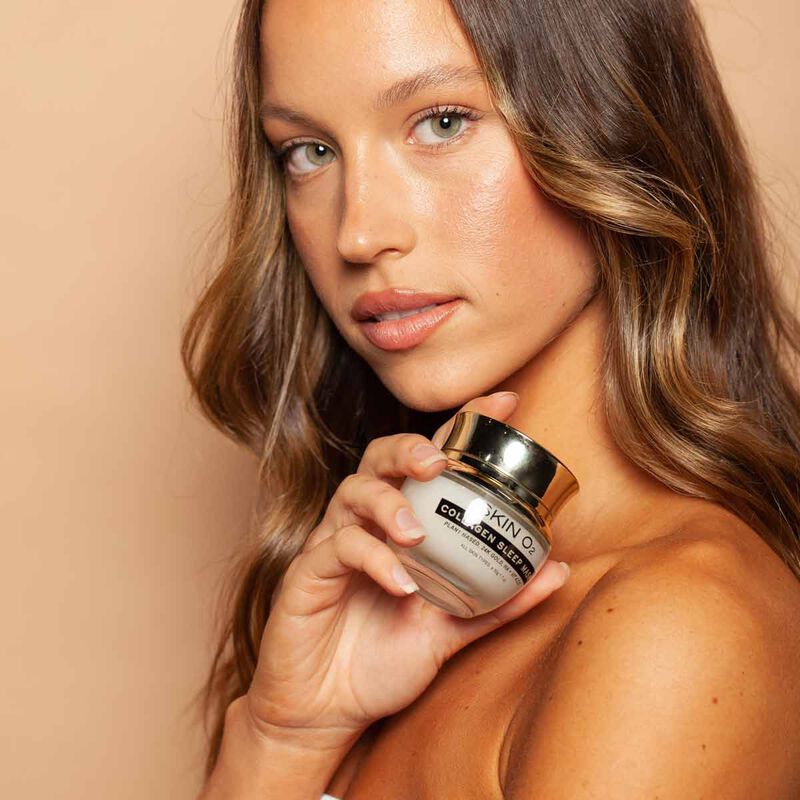 skin o2 24k gold collagen sleep