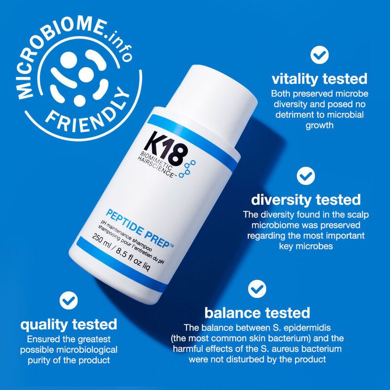k18 peptide prep php maintenance shampoo