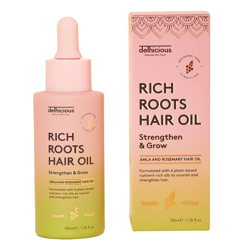 delhicious rich roots hair & scalp amla & rosemary