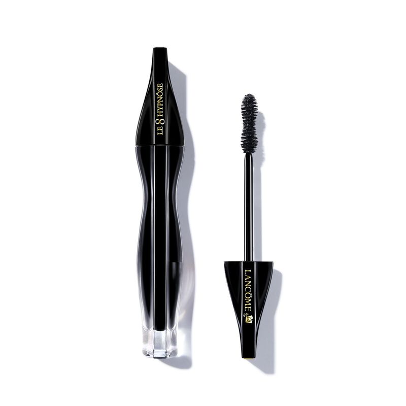 لانكوم le 8 hypnose tesla mascara 01 + liner idole brown + idole aura 25ml + pouch