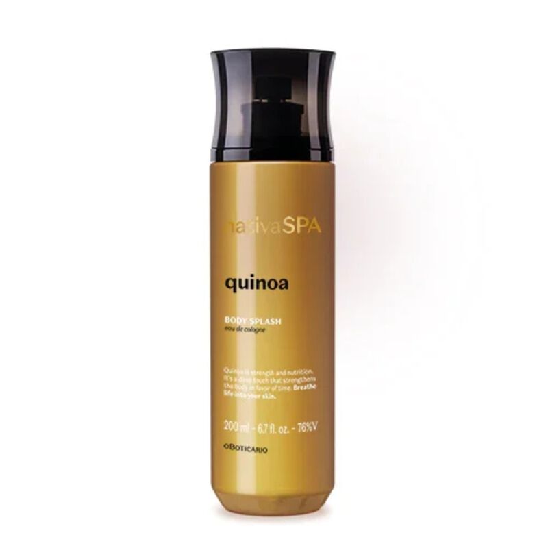 o boticario nativa spa quinoa body splash