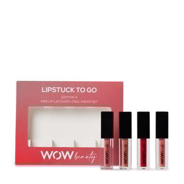 faces lipstuck to go   4 mini lipstick kit
