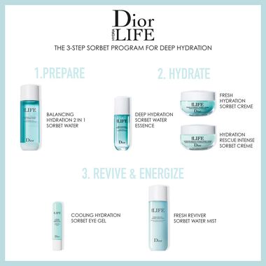 faces dior hydra life balancing hydration 2 in 1 sorbet water