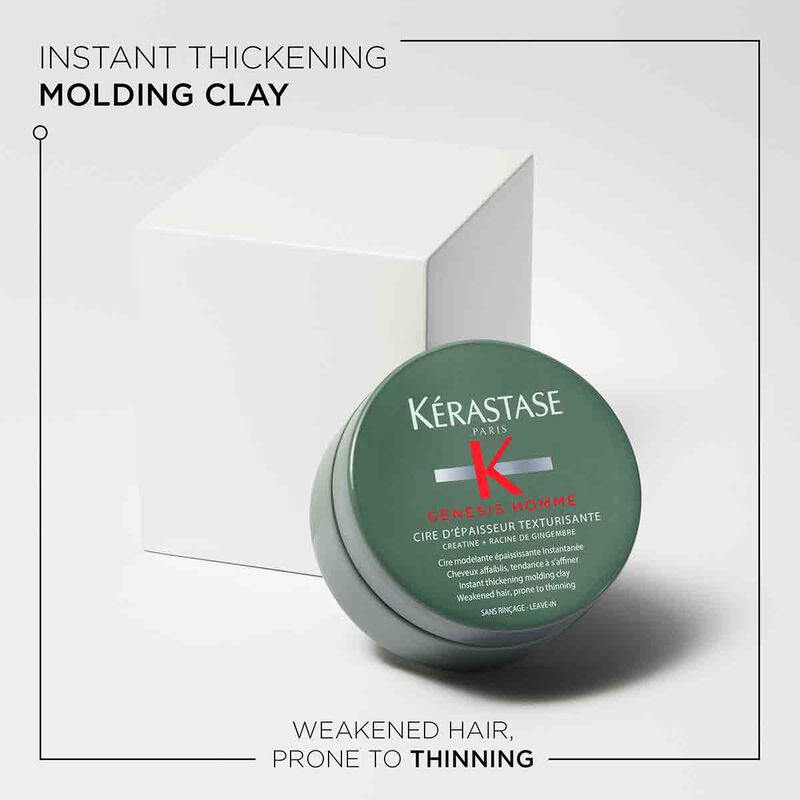 kerastase genesis homme cire texturising clay for weakened hair 75ml