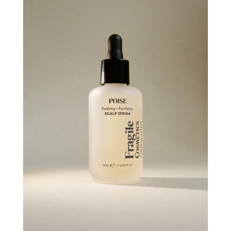 fragile cosmetics poise purifying + fortifying scalp serum