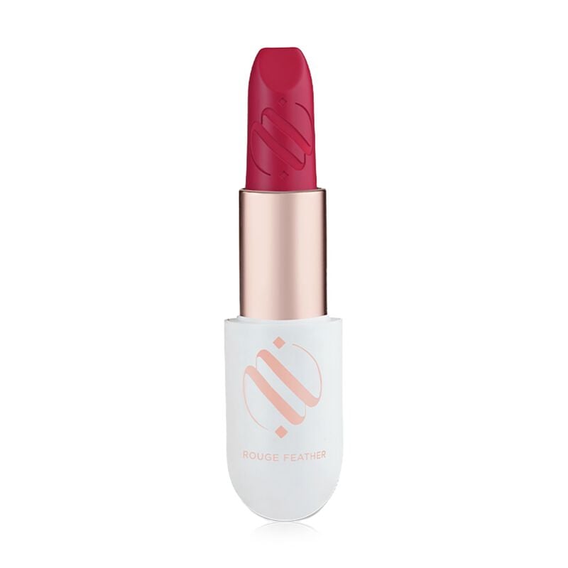 noha nabil rouge feather lipstick