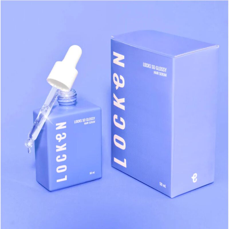 locken locks so glossy hair serum
