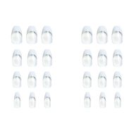 faces gorgeous press on nails coffin