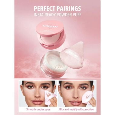 faces insta ready powder puff