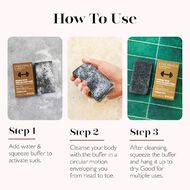 Essentials Men's Tobacco Leaf Body Wash Infused Buffer (Multi Use) faces essentials men s tobacco leaf body wash infused buffer multi use