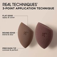 faces new nudes 2 0 bare finish sponge duo  2 piece set
