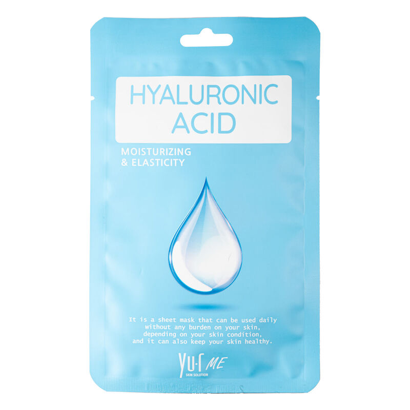 yurskin me hyaluronic acid sheet mask moisturizing and elasticity