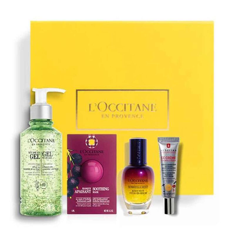 l'occitane erborian face care cc dore kit