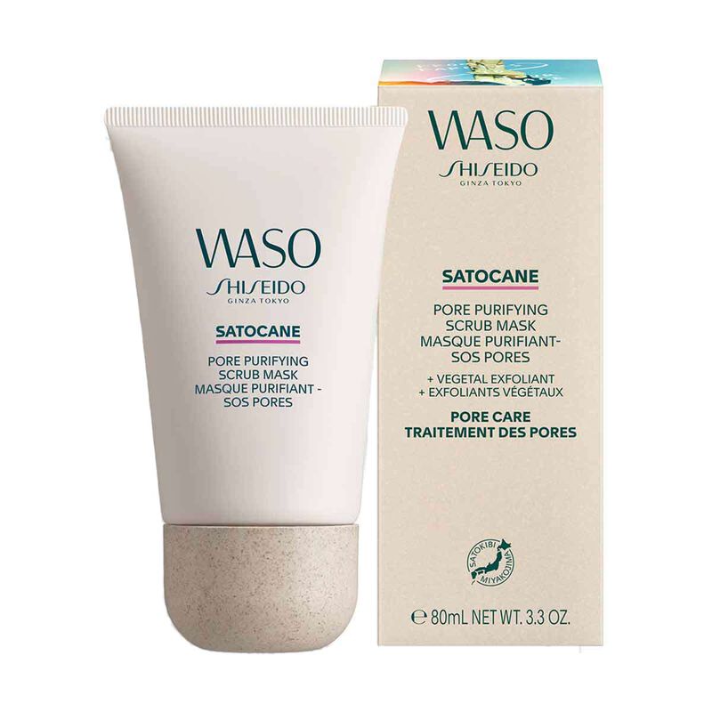 shiseido waso satocane pore purifying scrub mask 80ml