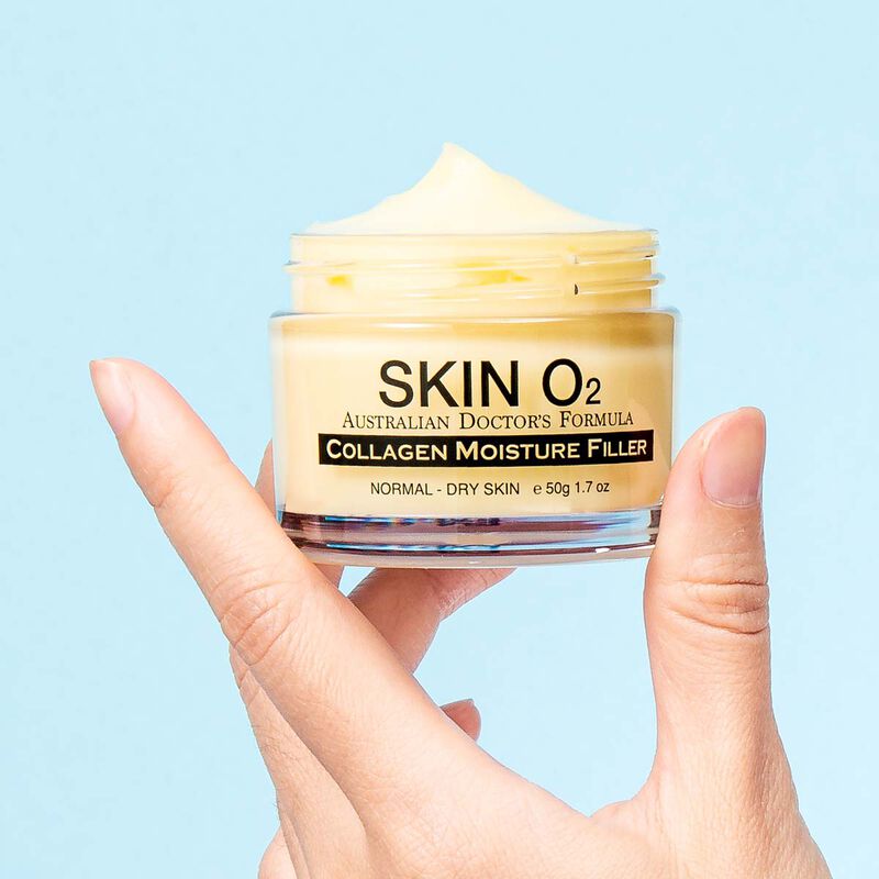 سكين أو تو فيلر الترطيب بالكولاجين