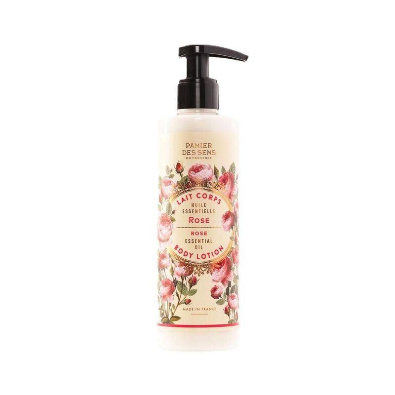 panier des sens essentials rose body lotion