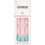 Kiss imPRESS Nails - Dew Drop KIMM06C faces kiss impress nails dew drop kimm06c