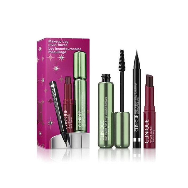 clinique makeup bag musthaves set