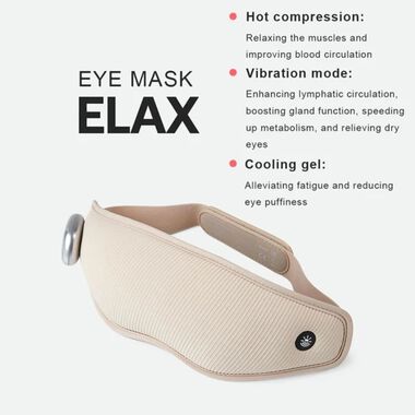 faces elax eye massager for relaxing