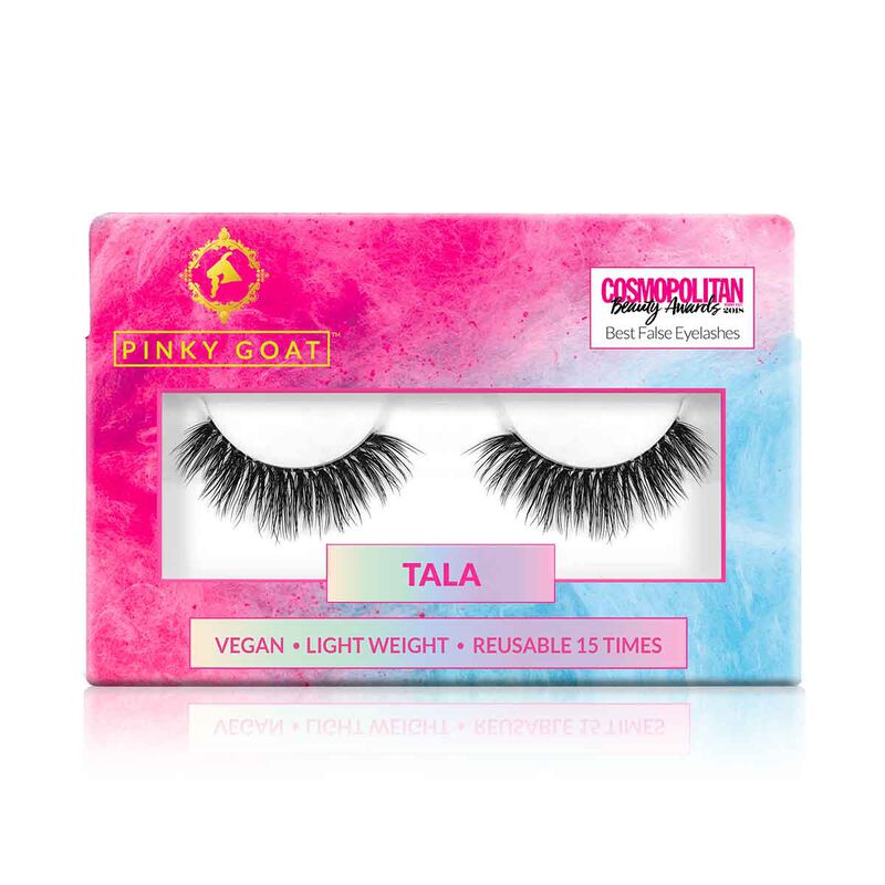 pinky goat tala vegan faux mink lashes