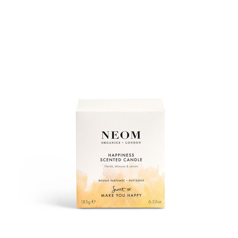 neom organics scented candle 1 wick happiness