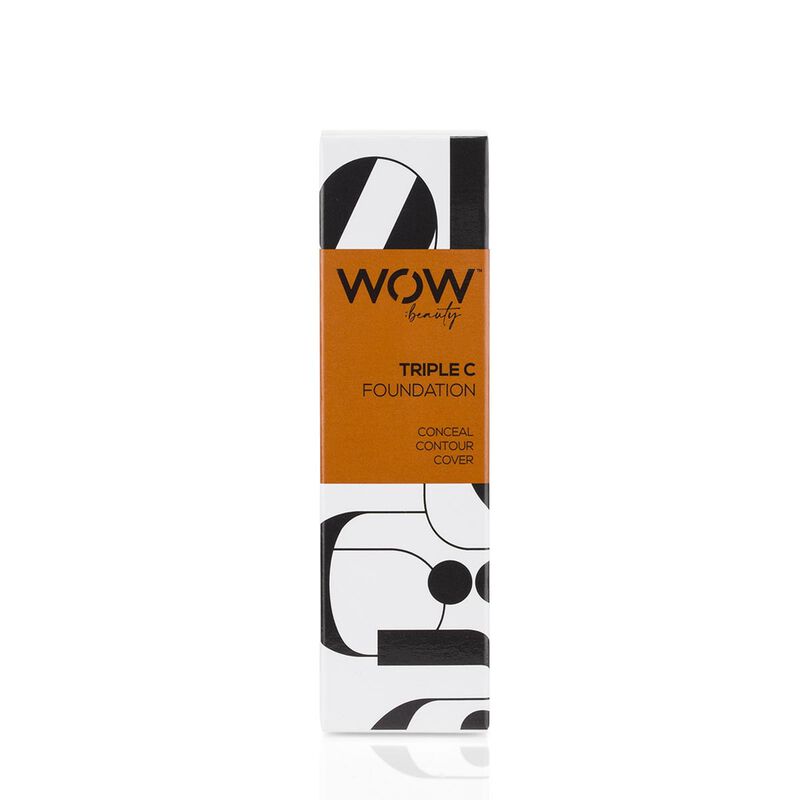 wow beauty triple c foundation &ndash; conceal, contour, cover