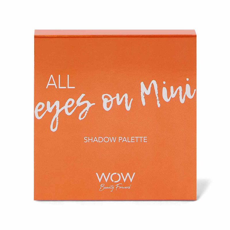 wow beauty all eyes on mini shadow palette