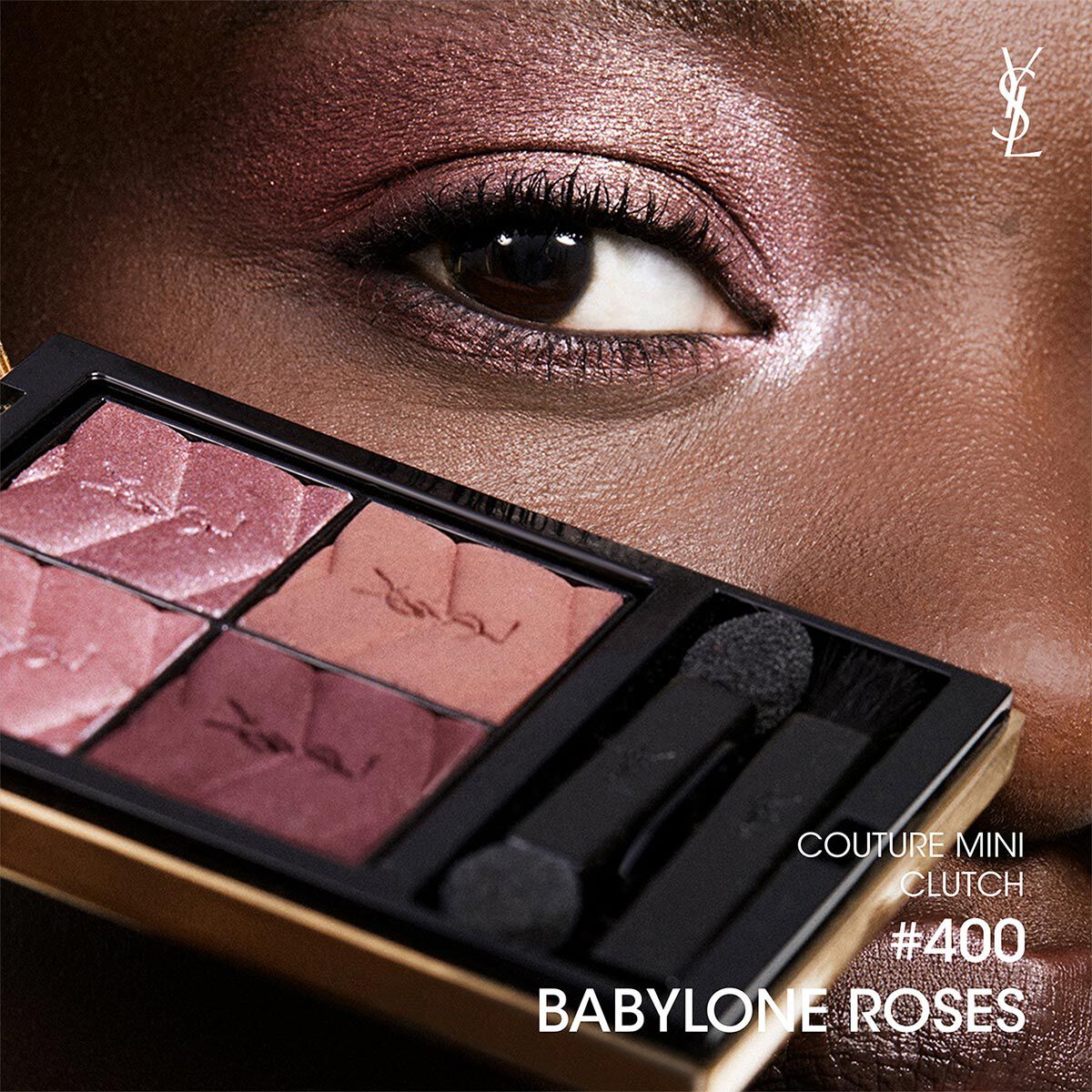 Yves Saint Laurent Couture Mini Clutch - 400 Babylone Roses