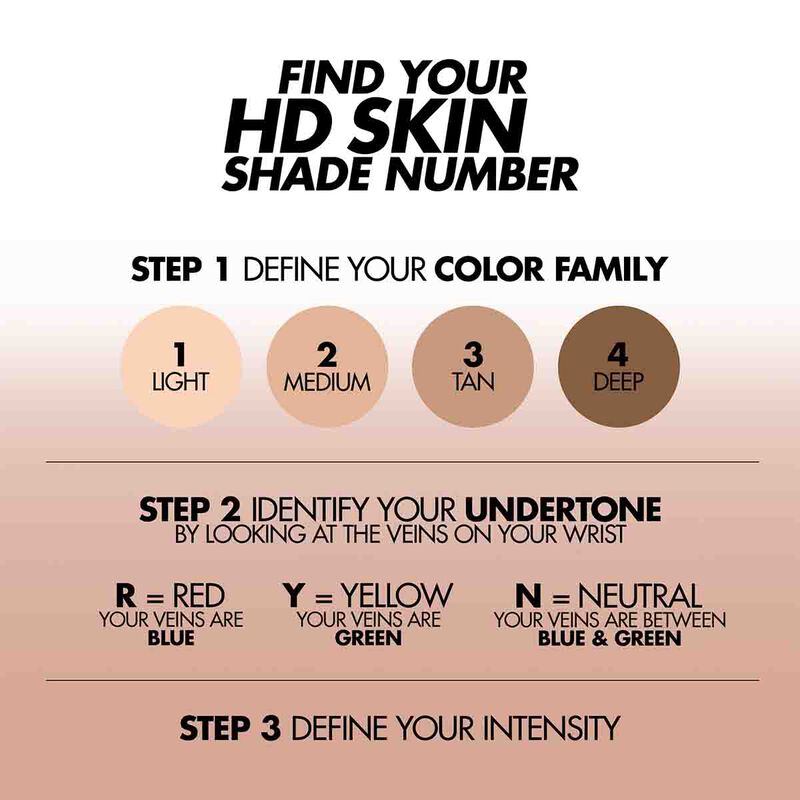 make up for ever hd skin powder foundation