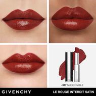 Le Rouge Interdit Satin faces le rouge interdit satin