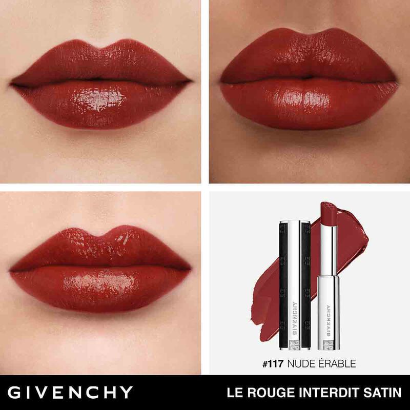 givenchy le rouge interdit satin
