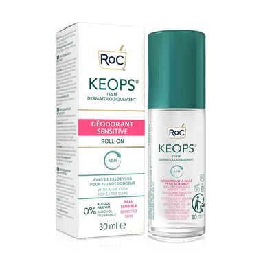 faces keops deodorant roll on sensitive 30ml